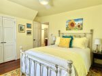 Sunset Guest Room provides Queen Bed, bureau, side tables, lamps and closet